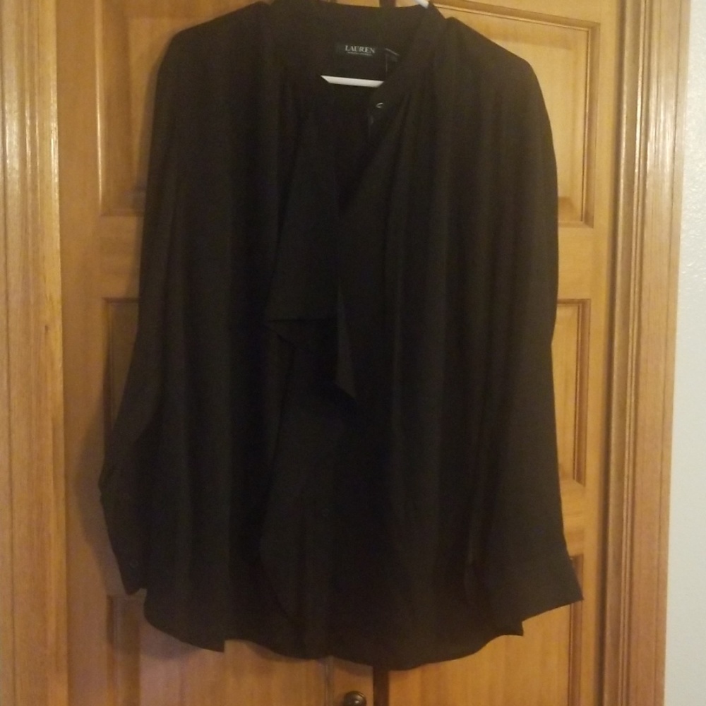 Ralph Lauren blouse with drape